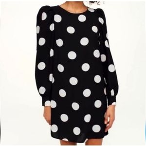 H&M Polka Dot Dress midi, Size Xs.